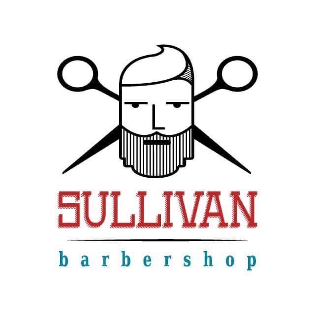 logomarca barbearia sullivan